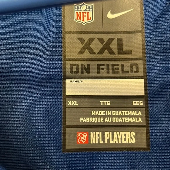 Matt Ryan Colts Blue NFC Pro Bowl Jersey. Size XXL - Picture 5 of 7